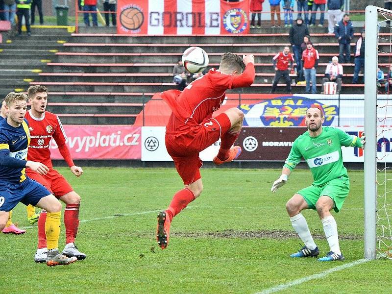 Ve slezském derby mezi Třincem a Opavou se nakonec body dělily. 