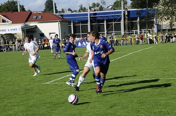 Brušperk v sobotu 5. července hostil fotbalovou exhibici Kubina Teamu.