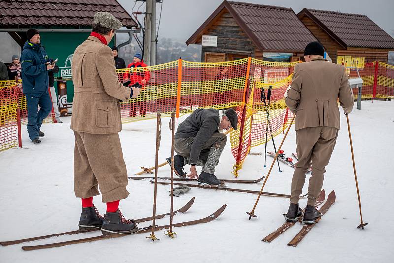 9. ročník mezinárodního mistrovství ČR v historickém lyžování, 11. ledna 2020 ve ski areálu v Mostech u Jablunkova.