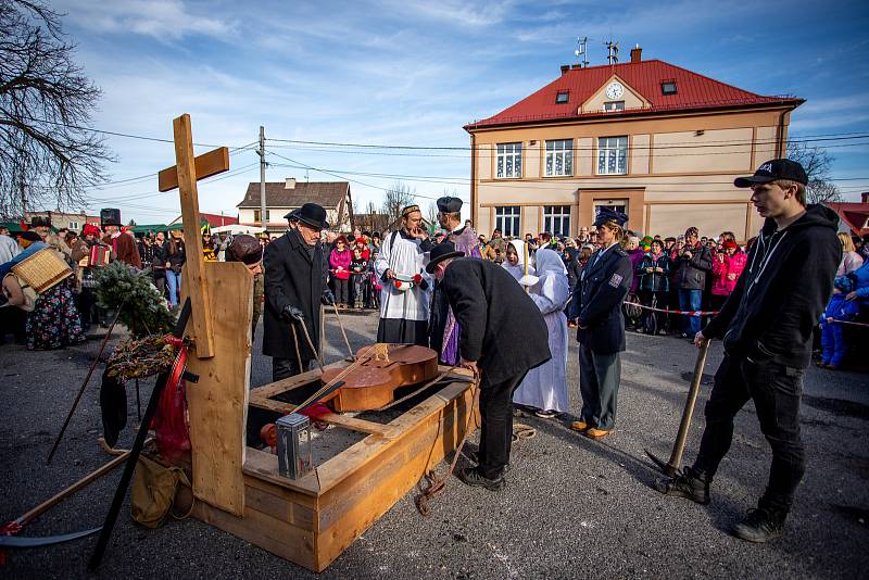 XIII. Hodoňovický masopust, 22. února 2020 v Bašce u Frýdku-Místku.