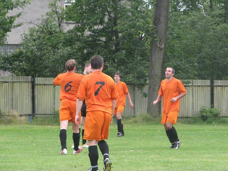 Fotbal Hnojník vs. Záblatí.