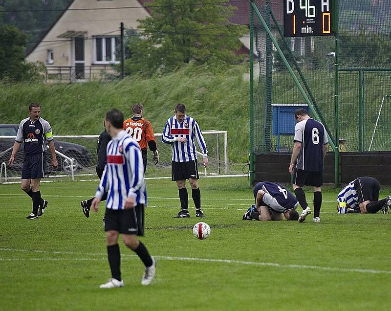 Fotbalisté Brušperku získali cenné body