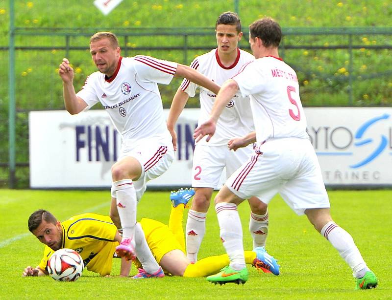 Fotbalisté Třince na domácím trávníku nestačili favorizovanému Varnsdorfu 1:4. 