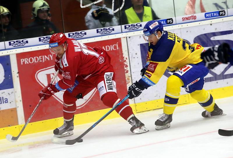 Třinečtí hokejisté nepředvedli na úvod optimální výkon a prohráli ve Zlíně.