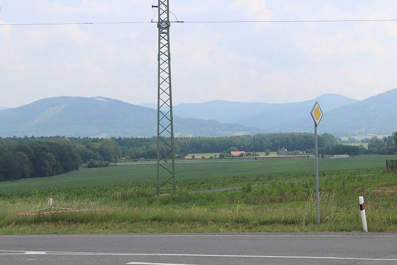 Plocha, kde by měla vzniknout nová průmyslová zóna.