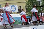 21. ročník Mezinárodního folklorního festivalu CIOFF/IOV ve Frýdku-Místku. Na snímku sobotní dění na místeckém náměstí Svobody.