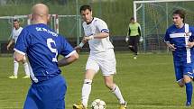 Fotbalisté Brušperku prohráli na domácím hřišti s Dětmarovicemi 2:0.