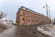 Lembergerova továrna a tkalcovna, leden 2023, Frýdek-Místek.