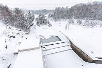 Zimní počasí, 16. prosince 2022, Lučina.