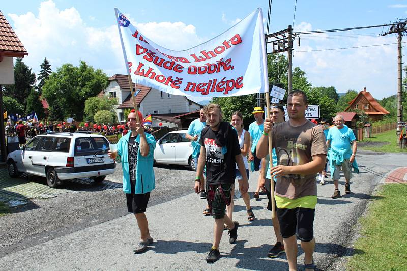 Sraz Lhot a Lehot z Česka a Slovenska ve Lhotce pod Ondřejníkem.