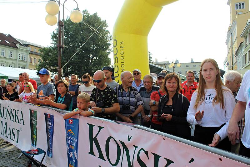 Finále závodu Koňská mast Beskydská sedmička 2022 ve Frenštátě pod Rdahoštěm 27. srpna.
