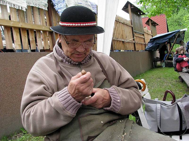 Klement Brokeš předváděl své umění i na sobotní akci v Košařiskách.