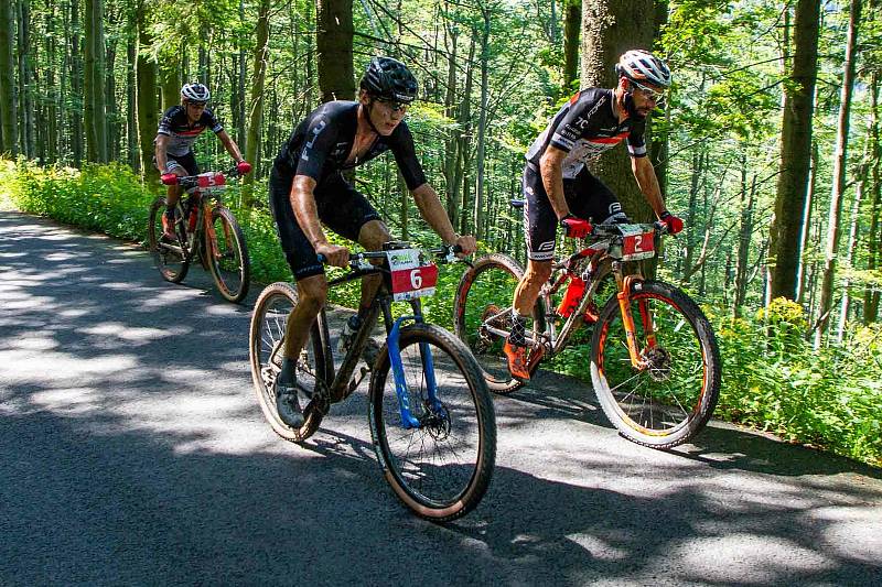 Sedmý ročník závodu Bike Čeladná odstartoval v sobotu v Beskydech. Foto: archiv závodu