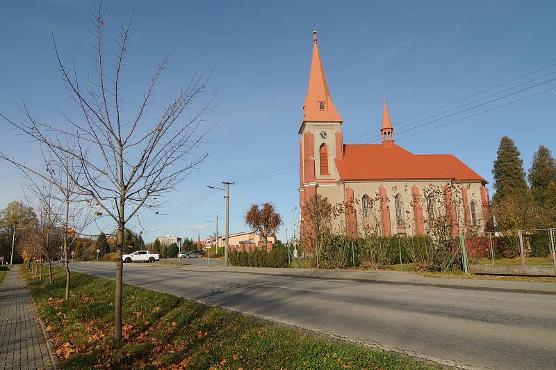Kostel sv. Bartoloměje v Třanovicích.