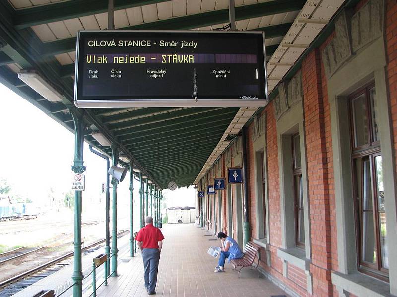 Železniční stanice ve Frýdku-Místku. Ilustrační foto.