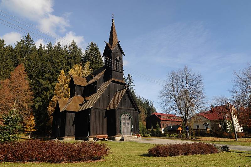 Kostel sv. Bedřicha na Bílé.
