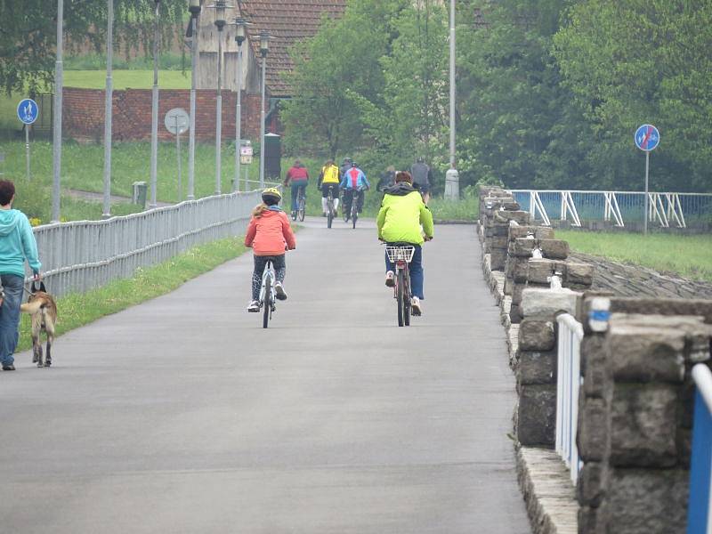 U přehrady Olešná se v sobotu konal třetí ročník projektu Frýdek-Místek na kole.