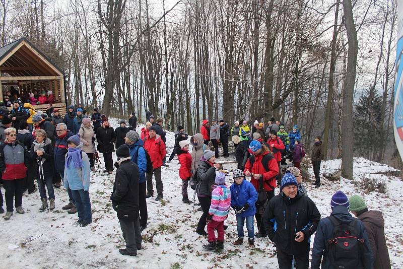 Lašský král Zdeňa Viluš I. přednesl na Čupku novoroční projev.