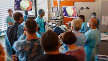 Workshop terapeutické endoskopie absolvovali lékaři a sestry Nemocnice ve Frýdku-Místku.