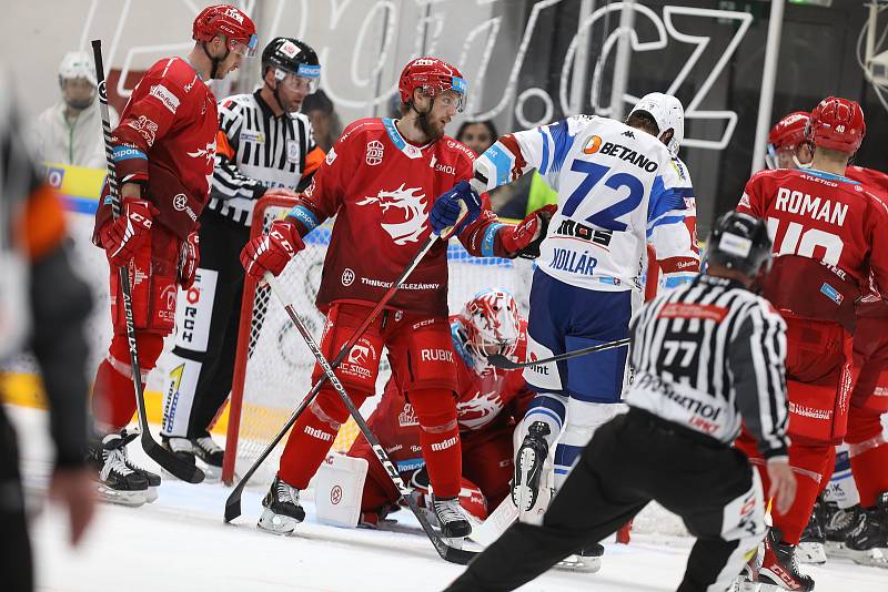 Kometa Brno - Třinec 2:4 (5. kolo extraligy, 27. 9. 2022)