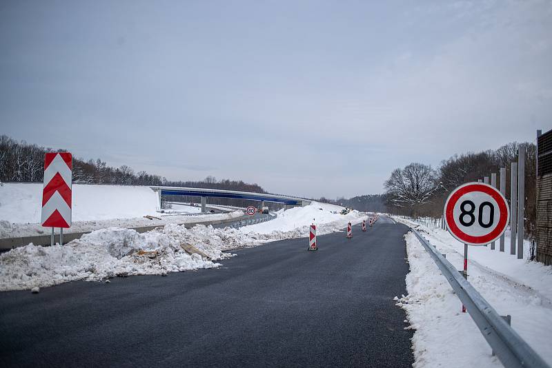 Částečné zprovoznění obchvatu Frýdku-Místku (D48) v prosinci 2022, Dobrá.