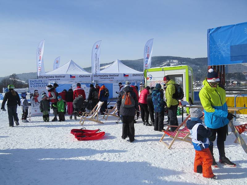 Olympijský festival ve Ski areálu v Mostech u Jablunkova.