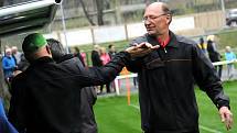 Fotbalisté Frýdlantu poprvé v jarních odvetách bodovali, když v domácím prostředí remizovali se silnými Vítkovicemi 2:2. 