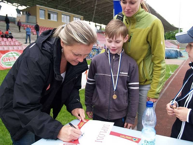 I přes nepřízeň počasí se třinecká část Čokoládové tretry vydařila. Punc velikosti navíc přidala i bývalá československá reprezentantka Taťána Netoličková-Kocembová.