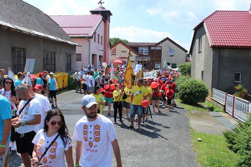 Sraz Lhot a Lehot z Česka a Slovenska ve Lhotce pod Ondřejníkem.