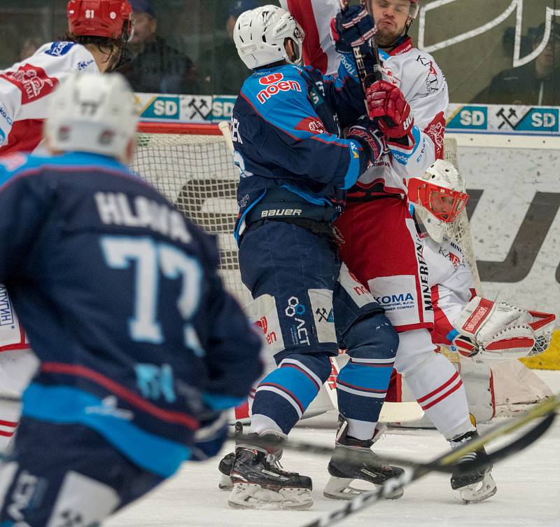 Hokejová extraliga - 50 kolo: Chomutov - Třinec