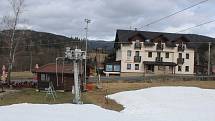 Lyžařský areál Kempa Land v Bukovci. Hotel Kempa.