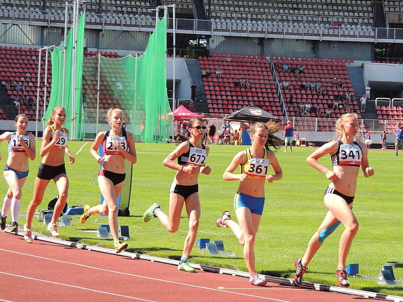 Atletický stadion Evžena Rošického v Praze na Strahově byl o uplynulém víkendu dějištěm Mistrovství ČR v kategorii dorostu. 