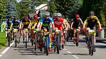 Sedmý ročník závodu Bike Čeladná odstartoval v sobotu v Beskydech. Foto: archiv pořadatelů