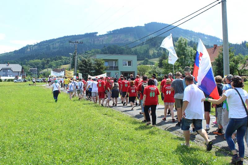 Sraz Lhot a Lehot z Česka a Slovenska ve Lhotce pod Ondřejníkem.