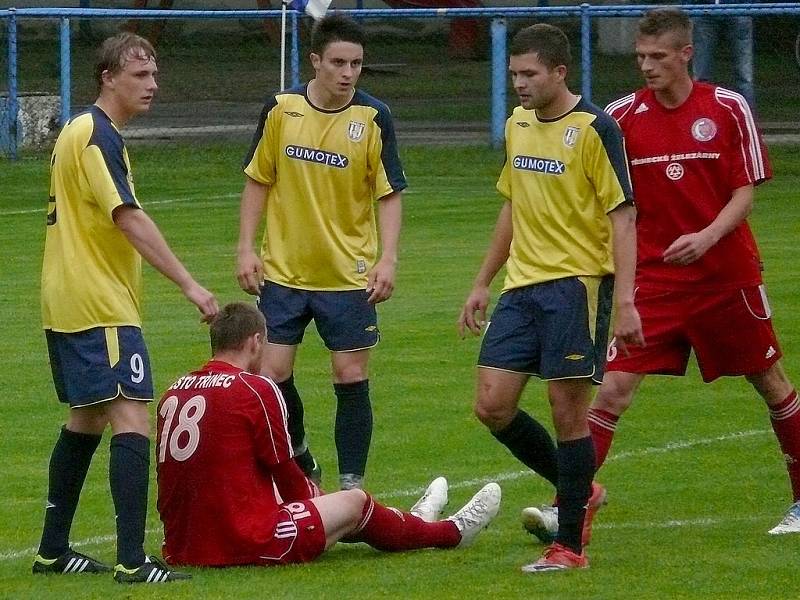 Snímky z utkání MSK BŘECLAV - FOTBAL TŘINEC 0:1 (0:1).