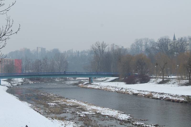 Smog potrápil také Frýdek-Místek.