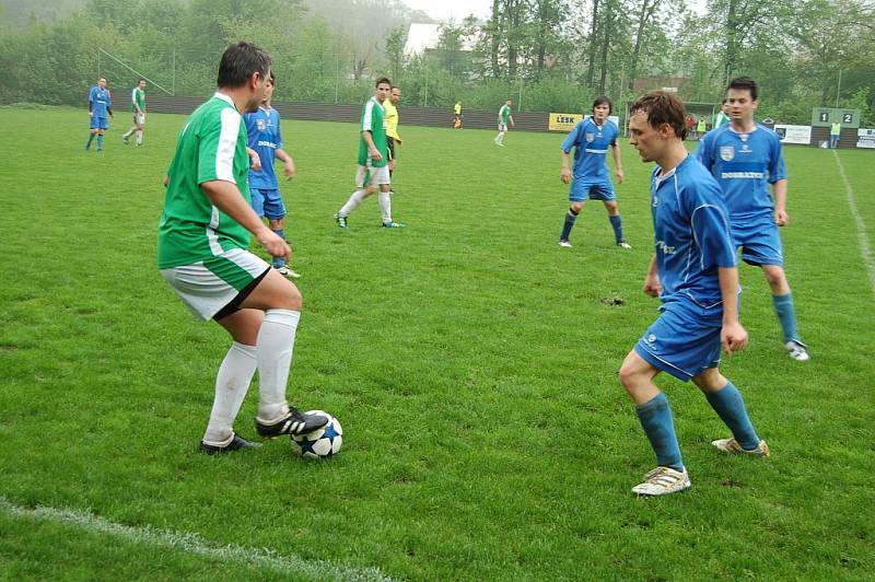 Snímky z utkání Dobratice – ČSAD Havířov 2:4 (1:3). 