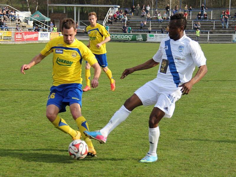 Ani fotbalisté Frýdku-Místku nezastavili rozjetý Zlín, kterému na domácím trávníku podlehli 0:2.