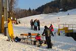 Ski areál Na Staškově v Malenovicích.