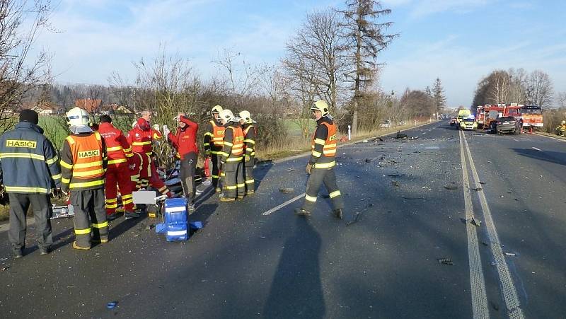 Tragická nehoda v Kunčičkách u Bašky.