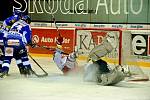 Extraligové hokejové utkání Třinec - Brno