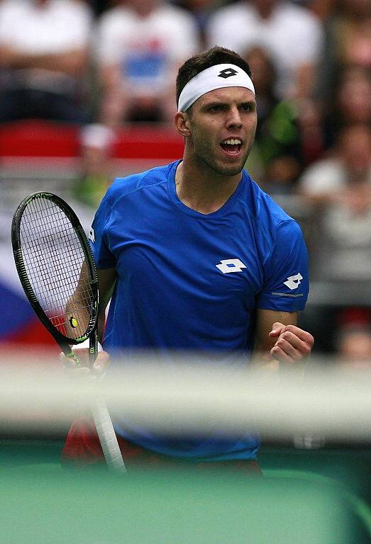 Davis cup 2016, Česko - Francie, Werk aréna Třinec.