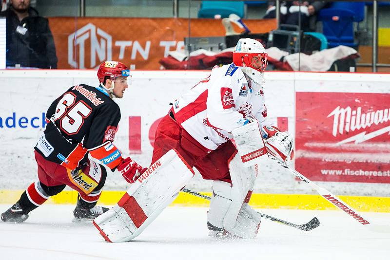 Extraliga hokej Mountfield Hradec Králové vs. Třinec