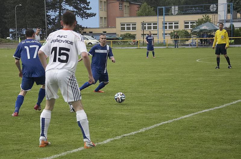 Fotbalisté Brušperku zdolali na domácím trávníku Veřovice 4:2.