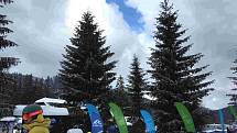 Den na lyžích s Moravskoslezským krajem na Bílé v Beskydech v sobotu 4. února 2023.