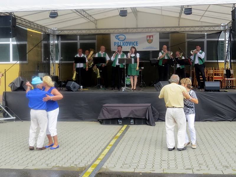 Festival dechovek s ochutnávkou gulášů a piv v Palkovicích. 