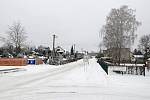 Obec Sedliště, zima 2021.