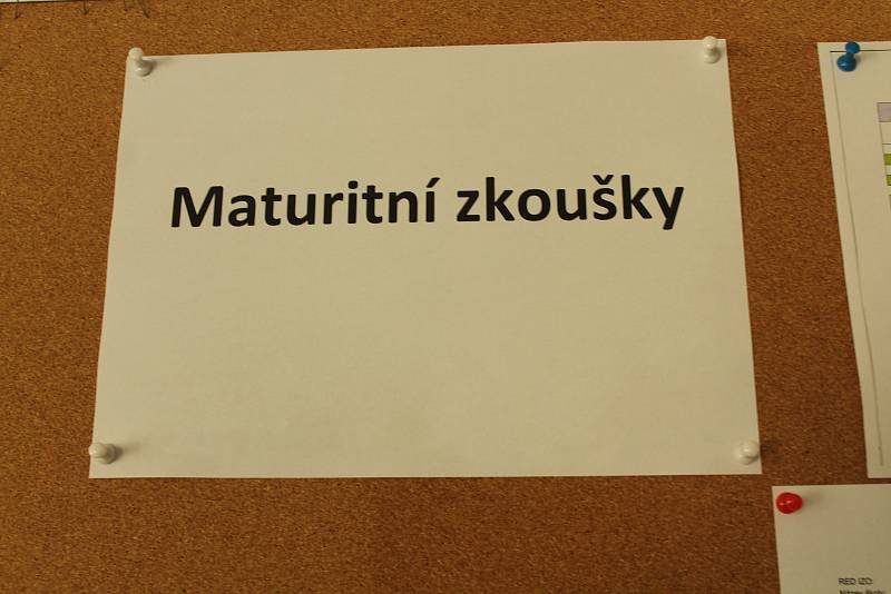 Písemné maturity, 2. června 2020, Gymnázium Petra Bezruče ve Frýdku-Místku.