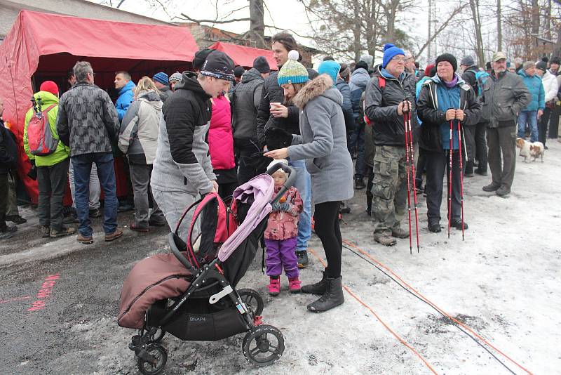 Lašský král Zdeňa Viluš I. přednesl na Čupku novoroční projev.