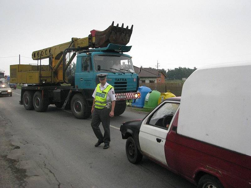 Vážná dopravní nehoda ve Sviadnově.